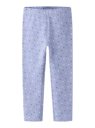 NAME IT - NMFOEANA SWEAT LEGGING BRU PB purple impression - Gr. - 116