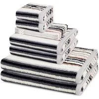 ROSS Handtuch Set Vita, Walkfrottee (Spar-Set, 8-St), 2 X Wasch- 2 X Gäste- 2 X Dusch- 2 X Handtuch im Set - Baumwolle