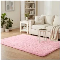 Pergamon Hochflor-Teppich Hochflor Shaggy Teppich Fluffy, Rechteckig, Höhe: 40 mm