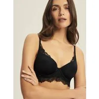 ESOTIQ Push-up-BH Push-up-BH Notty, herausnehmbare Polster, glatte Cups