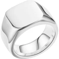 Taffstyle Fingerring Herren Siegelring Edelstahl Quadrat Massiv Biker Rocker Ring (Herren Ring Massiv Breit Herrenring Männer Biker Rocker Schmuck Bikerschmuck)