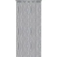 Arsvita Vorhang (1 St), Kräuselband, transparent, Fadengardine mit Stangendurchzug und Metallic-Streifen 140cm x250cm