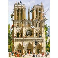 HEYE Puzzle Vive Notre Dame!, Loup, 1000 Puzzleteile, Made in Germany