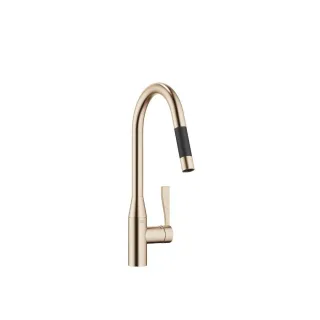 Dornbracht Einhebelmischer Pull-down mit Brausefunktion SYNC 33870895 Champagne gebürstet (22kt Gold 33870895-46