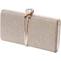 nsihing Abendtasche Clutch Elegante Handtasche für Hochzeiten & festliche Anlässe, Modische Umhängetasche mit Kette