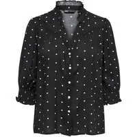 ONLY Kurzarmbluse ONLRAYA 3/4 SHIRT WVN NOOS Viskose, regular fit