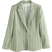 Next Jackenblazer N. Premium Einreihiger Blazer mit Leinenanteil (1-tlg)