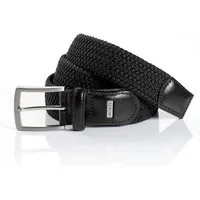 MONTI Flechtgürtel HAMBURG 3,5 cm breit, Elastischer Flechtgürtel, Casual-Business-Sportiv