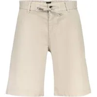 BOSS ORANGE Stoffhose BOSS Men Orange natur,Freizeit,Baumwolle,Unifarben,Tapered Fit,Mittel
