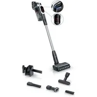 BOSCH Akku-Stielstaubsauger BKS931BA, beutellos, HEPA-Filtersystem, 10 Jahre Motorgarantie, Staubkomprimierung, weiß
