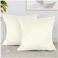 Amilian Dekokissen 2er Set - Kissen mit Füllung und Bezug - Sofakissen, Zierkissen, (2 Stück), 40x40 cm, Kopfkissen, Kuschelkissen mit Kissenfüllung