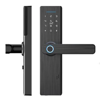 MOES X1 Tuya Smart Door Lock Fingerprint Unlock Door Lock WiFi Enabled Keyless Entry Password APP IC Card Super C Level