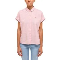 MUSTANG Kurzarmbluse Damen Style Elsa Basic Blouse