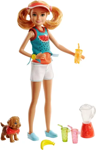 Mattel Barbie FHP63 "Cooking und Baking" Stacie Puppe und Zubehör