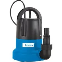 Güde Wasserpumpe Flachsaugerpumpe GFS 401 S, 400 W, 7.000 l/h Fördervolumen, max. Förderhöhe 8 m