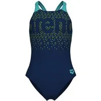 Arena Badeanzug Arena Mädchen Badeanzug PAINTERLY SWIMSUIT V BACK 011756