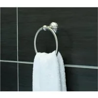 BOURGH Handtuchring ACCIANO Handtuchhalter aus gebürsteten Stahl - Badetuchhalter