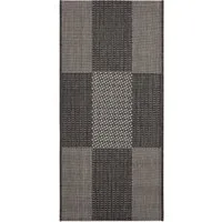 Andiamo Teppich ARIZONA1, rechteckig, Höhe: 5 mm, Flachgewebe, kariertes Muster, In- und Outdoor geeignet, wetterfest