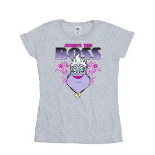 Disney - "The Little Mermaid Ursula Mum Is The Boss" T-Shirt für Damen (Grau)