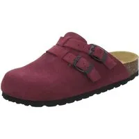 AFS-Schuhe 290237 Clogs Pantolette für Damen aus Leder mit Fußbett, Hausschuhe Made in Germany