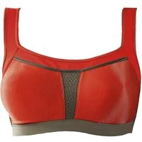 Viania Sport-BH 151430 (1-tlg) atmungsaktiv starker Halt High Function Rot Campari