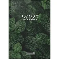 BRUNNEN Buchkalender BRUNNEN Buchkalender Mod. 795 2027 „Leaves“, A5, Papier