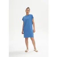 MELA Shirtkleid T-Shirt Kleid Style SUNEA Fein gerippter Kragen