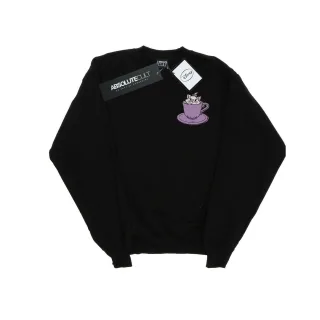Disney - "Aristocats Marie In Cup Breast Print" Sweatshirt für Damen (Schwarz)