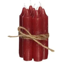 Annastore Spitzkerze 7-tlg. Set Kerzen H 11 cm - Stabkerzen für Flaschen und Vasen
