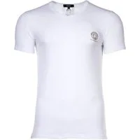 Versace T-Shirt Herren T-Shirt 1er Pack Baumwolle (Packung, 1er Pack)