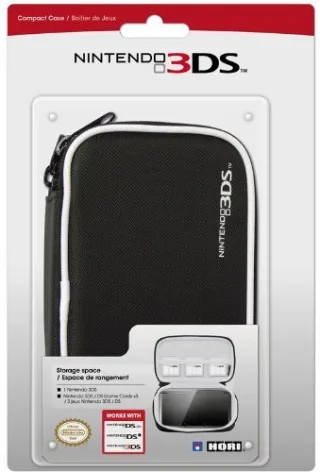 Hori Compact Pouch [für Nintendo 3DS] schwarz