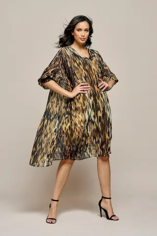 Hazel-Print-Kaftan Multi