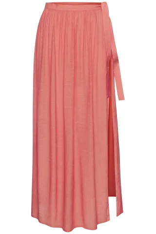 LASCANA - Bruno Banani LM Wickelrock coral red - Gr. - 38