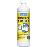 bio-chem bio-chem Maschinenreiniger 1000 ML für Waschmaschine & Geschirrspüler Spülmaschinenreiniger (Sparpaket, [1-St. Maschinenreiniger 1 l 2-in-1 Reiniger für Wasch- und Spülmaschine)
