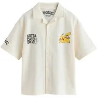 Next Kurzarmhemd Strukturiertes Jerseyhemd, Pokemon (1-tlg)