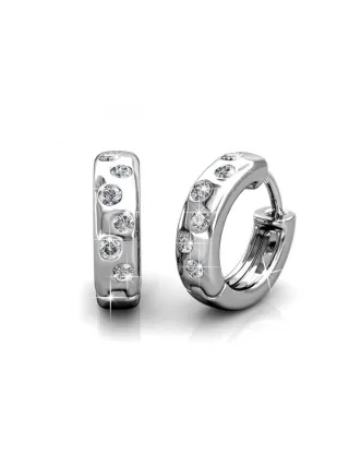 Joy Ohrringe - Silber und Kristall