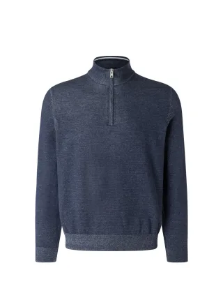MAERZ Muenchen - Pullover Troyer 1/1 Arm dawn blue