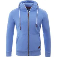 Reslad Sweatjacke Reslad Sweatjacke Zipper RS-1006 (1-tlg) Winter-Pullover Kapuzenpullover Sweater Hoodie Pulli Sweatshirt