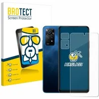 BROTECT Displayschutzglas Folie für Xiaomi Redmi Note 11 Pro 5G (Display+Kamera), Schutzfolie Glas Panzer Display Schutz klar