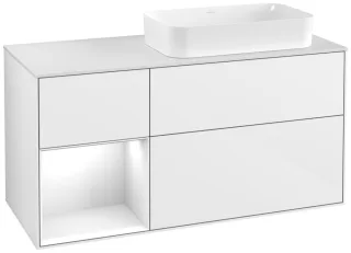 Villeroy & Boch Waschtischunterschrank Finion F27 1200x603x501mm WT rechts, F271GFGF F271GFGF