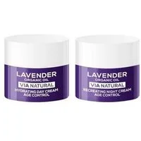 Biofresh Cosmetics Anti-Aging-Creme Lavendel Anti-Aging Tages- & Nachtcreme Set 2x50 ml Spar-Set