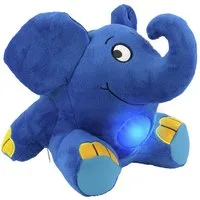 ANSMANN AG LED Nachtlicht LED Nachtlicht Elefant Kuscheltier inkl. Batterien & Musik Funktion