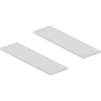 Wärmepad Set (2 Stück) 70 x 20 mm für M.2 Module, Wärmeleitpads grau