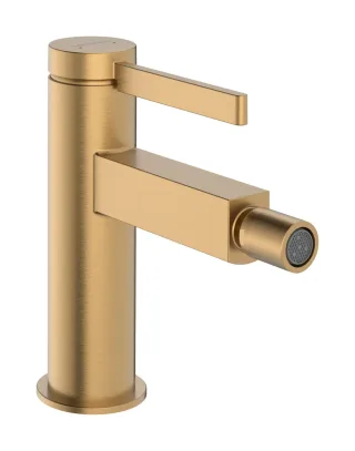 Hansgrohe Finoris Einhebel-Bidetmischer mit Push-Open Ablaufgarnitur, Brushed Bronze, 76200140 76200140