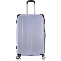 Flexot Hartschalen-Trolley F-2045 Kofferset, 360° Rollen, robuster Reisekoffer, Bordcase, 4 Rollen, Robuster und moderner Koffer mit vier 360° Rollen und Zahlenschloss