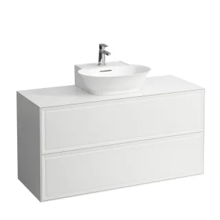 LAUFEN Waschtischunterschrank THE NEW CLASSIC f.HWB H816852 1175x455 Ausschn mi Eiche geschwärzt, H4 H4060240856281