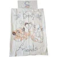 Disney Kinderbettwäsche Disney König der Löwen "Best Friends", Renforcé, 2 teilig