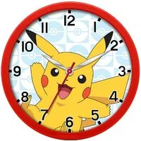 POKÉMON Wanduhr analoge Wanduhr mit 25cm Durchmesser: Stilvolle Zeitmessung für Gamer