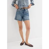 bonprix Shorts Loose Fit, aus Baumwolle, mit vorverlegter Naht