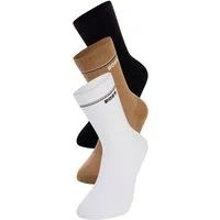 BOSS Basicsocken 3P QS Iconic CC SP W (3-Paar) kontrastfarbene Details